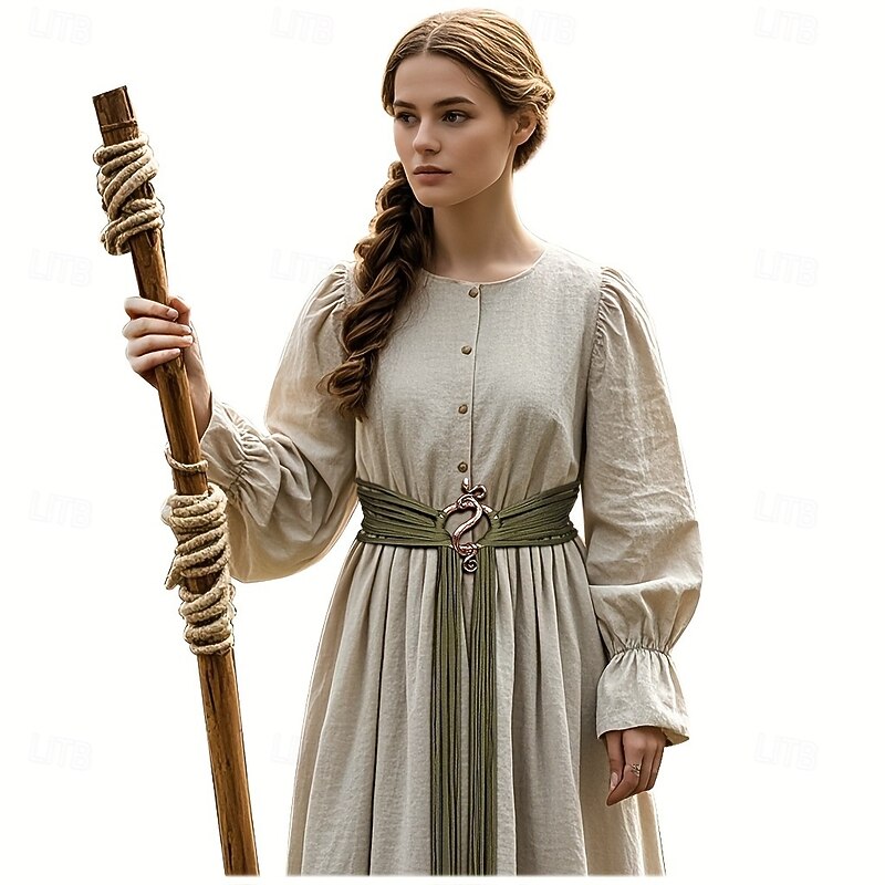 Retro Vintage Medieval Renaissance Wristband Belt Pouch Viking Celtic Knight Ranger Fancy Dress Women's Viking Fantasy Halloween Carnival Performance LARP Ren Faire Adults Waist Belt2