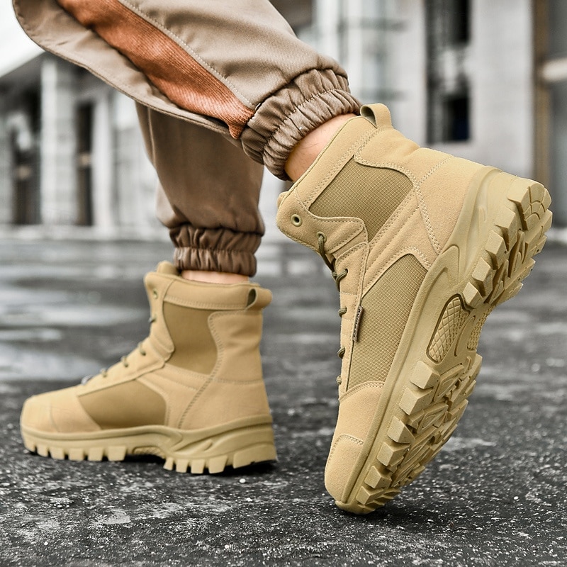 Men's Tactical Military Boots | Lightweight Outdoor Combat Boots For Hiking & Daily Wear3