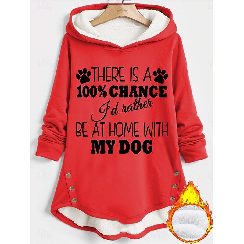 Women's Hoodies Graphic Letter Casual Long Sleeve Hooded Long Tops Casual Drawstring Print Black Pink Red Blue Gray Fall Winter2