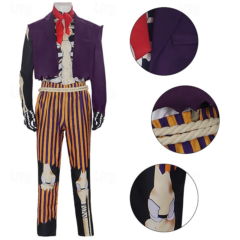 Coco Héctor Rivera Cosplay Costume Cosplay Movie Cosplay for Men's Adults' Masquerade Performance Party Halloween3