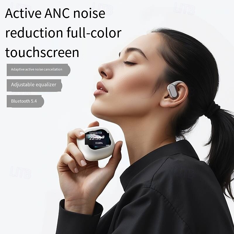 Q18 True Wireless Headphones TWS Earbuds In Ear Bluetooth 5.3 Sports for Apple Samsung Huawei Xiaomi MI  Outdoor Jogging Trekking Office Business