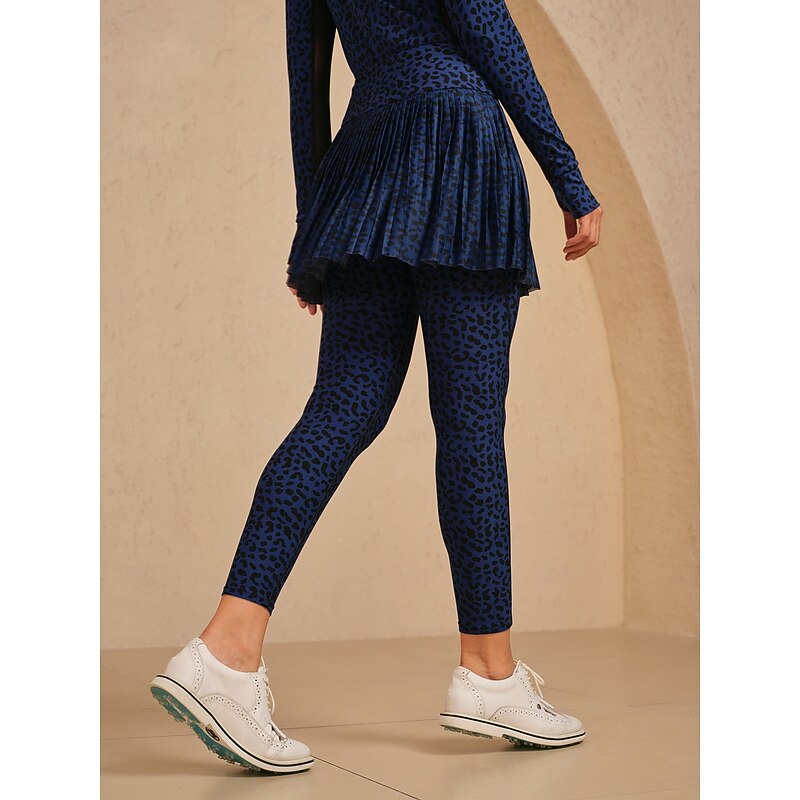 Women's Skeggings Navy Blue Skeggings Ladies Golf Attire Clothes Outfits Wear Apparel2