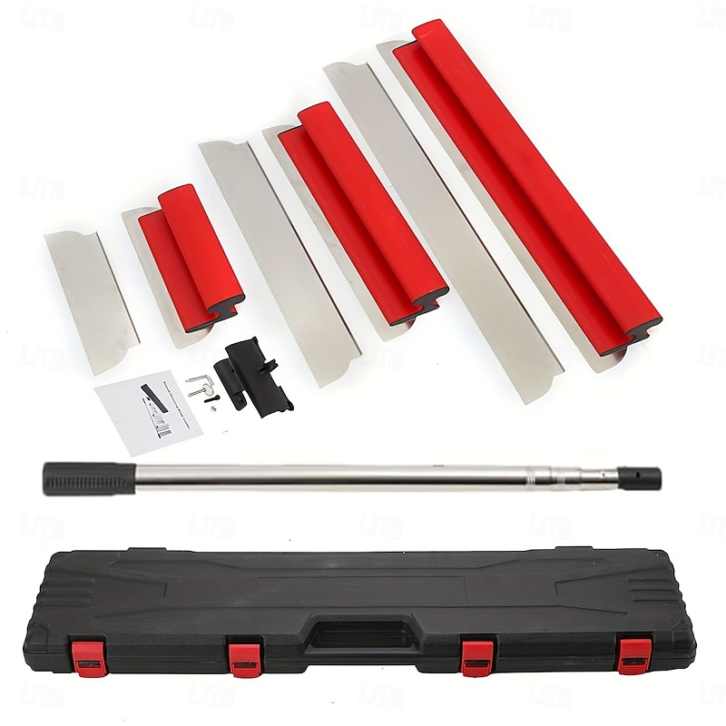 Drywall Skimming Blade Set Stainless Steel Drywall Tools With 37