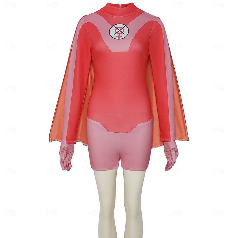 Invincible Atom Eve Superhero Omni Man Costume Bodysuits Fancy Dress Cosplay Movie Cosplay for Men's Women's Adults' Halloween Carnival Performance Comic Con Anime Expo4