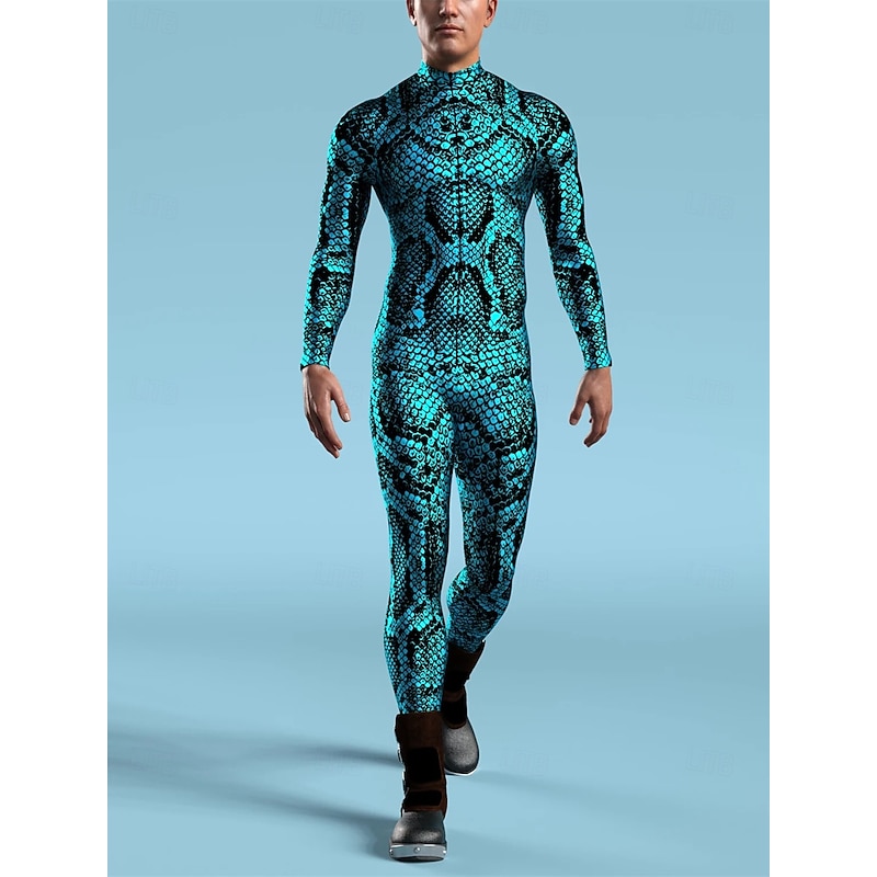 Halloween Zentai Suits Cosplay Costume Bodysuits Carnival Costume Full Body Suit Sexy Costume Halloween Kid's Adults' Men's Women's Boys' Masquerade Performance Party Easy Halloween Costumes Dress Up3