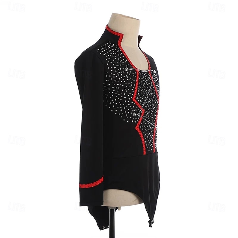 Figure Skating Shirt Leotard Style For Mans & Boys Available in other colors4