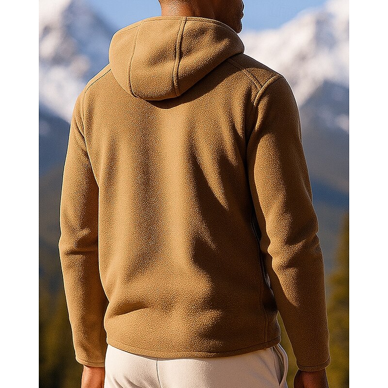 Women's Hiking Jacket Fleece Jacket Thermal Jacket Outdoor Thermal Warm Hiking Outfits Hiking Clothes Winter Autumn / Fall Top Fishing Camping / Hiking / Caving Running Solid Color Black Blue Green2