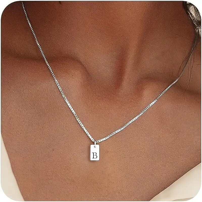1PC Necklace For Women's Street Daily Stainless Steel Classic2