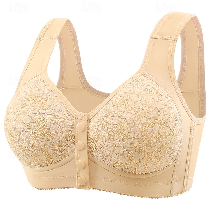 Women's Plus Size Camisole Tank Top Flower Elegant Daily Sleeveless Cold Shoulder Regular Tops Buttons Black Light Green Pink Red Sky Blue Spring, Fall, Winter, Summer2