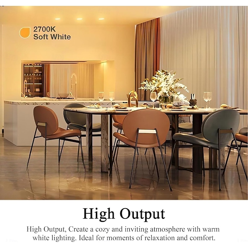 PAR38 Halogen Flood Light Bulbs 90W 120V E26 Base 2700K Warm White Light for Indoor and Outdoor3