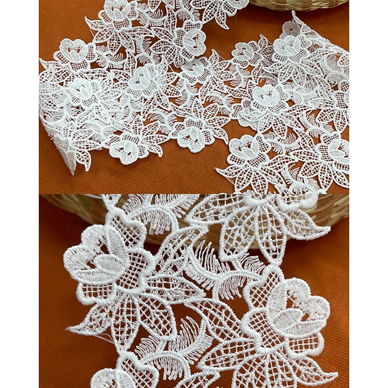 Black and White Mermaid / Trumpet Evening Gown Elegant Formal Dress Formal Wedding Sweep / Brush Train Long Sleeve Stretch Crepe with Floral Embroidered Lace Applique 20253