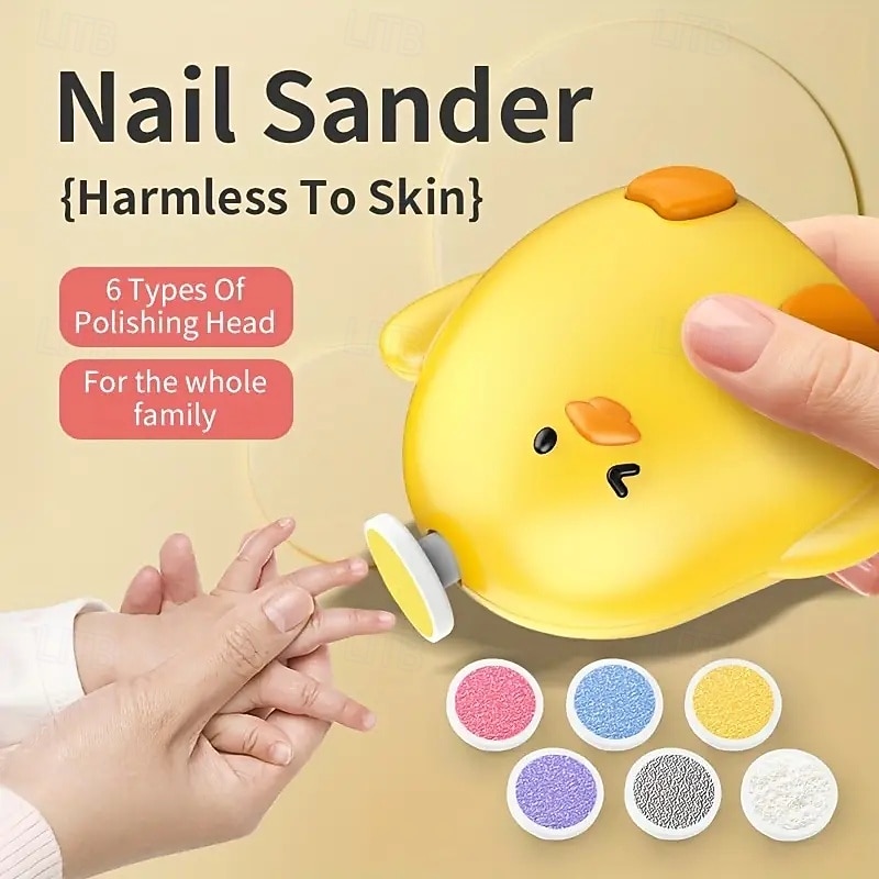 Cute Chicken Baby Nail File Electric Baby Nail Clipper Set for Infants and Newborns2