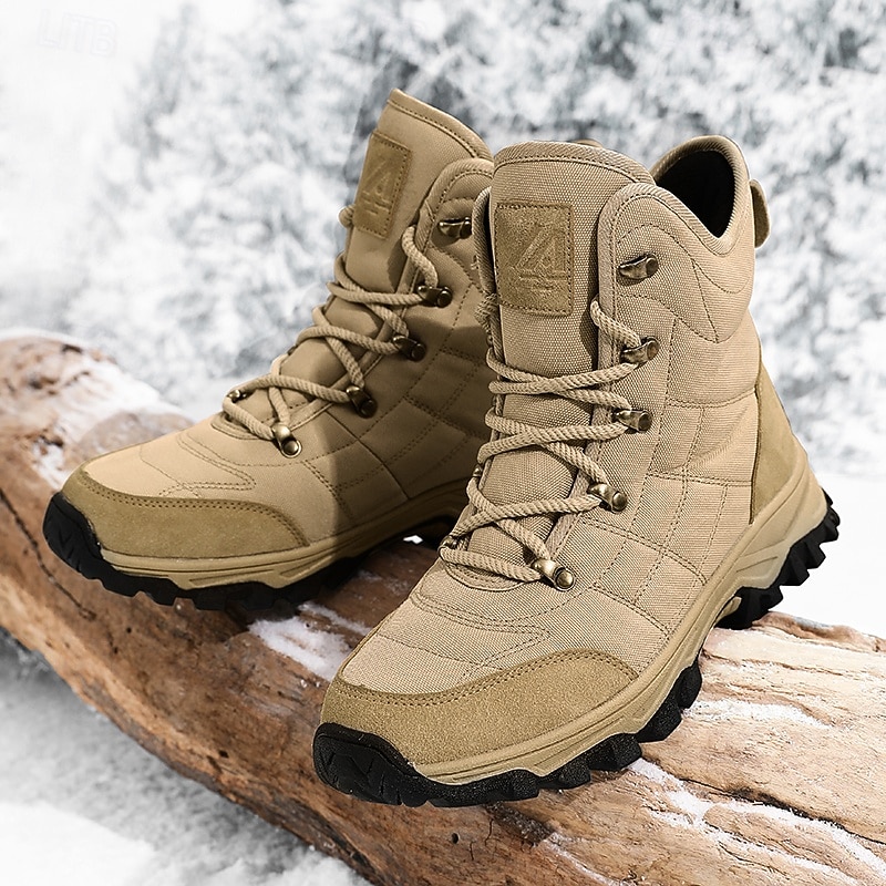 Men's Waterproof Hiking Boots | Warm Outdoor Snow Boots For Trekking & Daily Use3