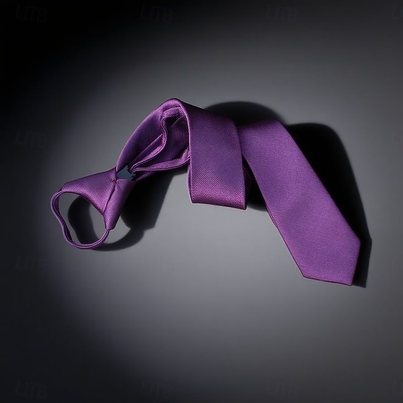 Men's Ties Classic Solid / Plain Color Formal Evening Date Party & Evening2