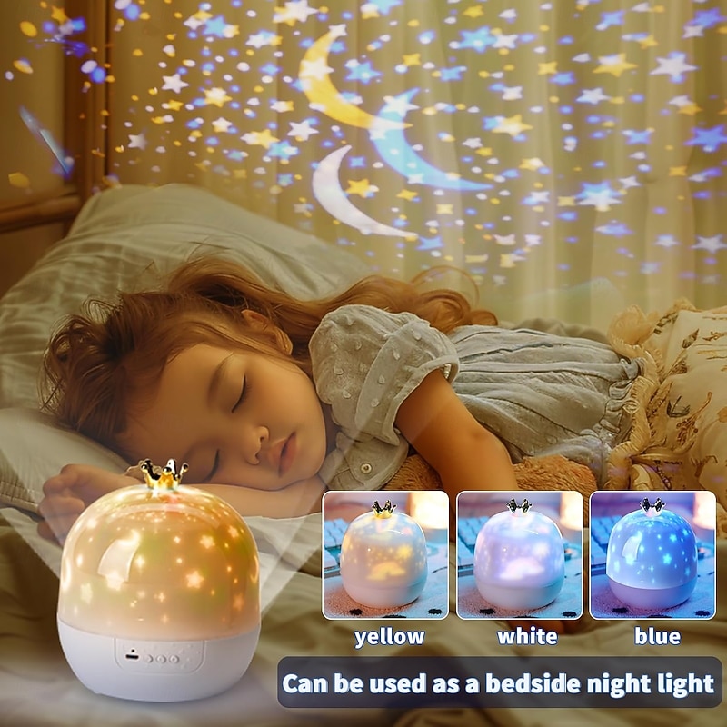15/21 Sets of Films Ocean Night Light Projector, Kids Projector for Bedroom, Stars Projector for Ceiling, 360 Degree Rotation Kids Night Light for Decorating Party,Birthdays,Christmas Gifts3