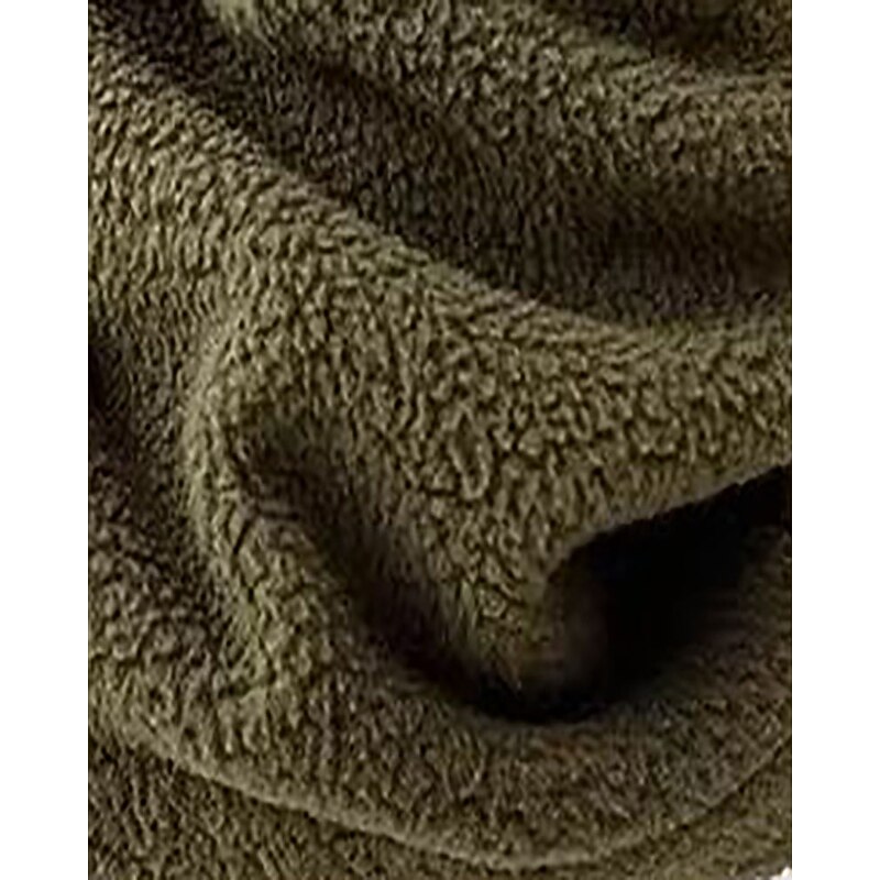 Women's Culottes Wide Leg Fleece Pants Chinos Streetwear Casual Full Length Medium Waist Plain Drawstring Pocket Elastic Waist Thermal Warm Comfortable Micro-elastic Outdoor Vacation Home Dark Navy4