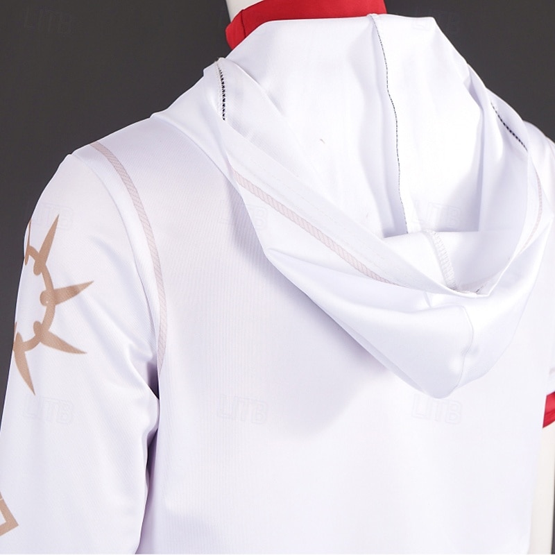 Zombie School Zombies 4 Nova Cheerleader Skirt Coat T-shirt Movie Cosplay Costume Movie Cosplay for Girls' Kids Halloween Performance Halloween Masquerade3