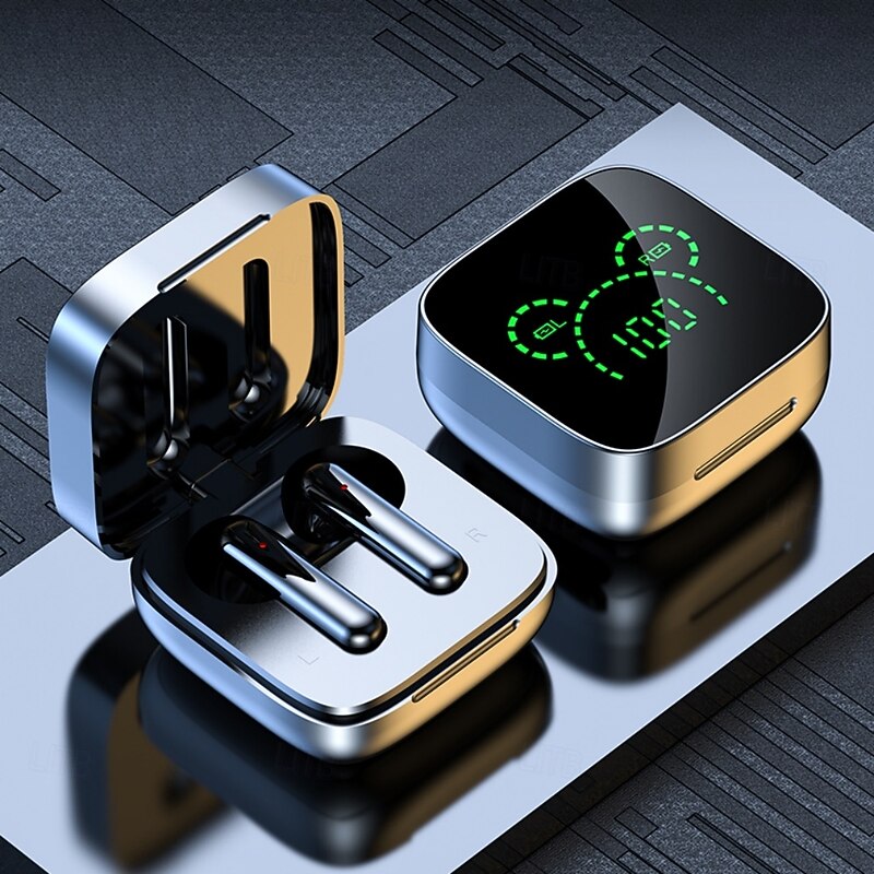 K60 True Wireless Headphones TWS Earbuds In Ear Bluetooth 5.3 Deep Bass for Apple Samsung Huawei Xiaomi MI  Gym Workout Camping / Hiking Outdoor Office Business Car Motorcycle Truck Driving3