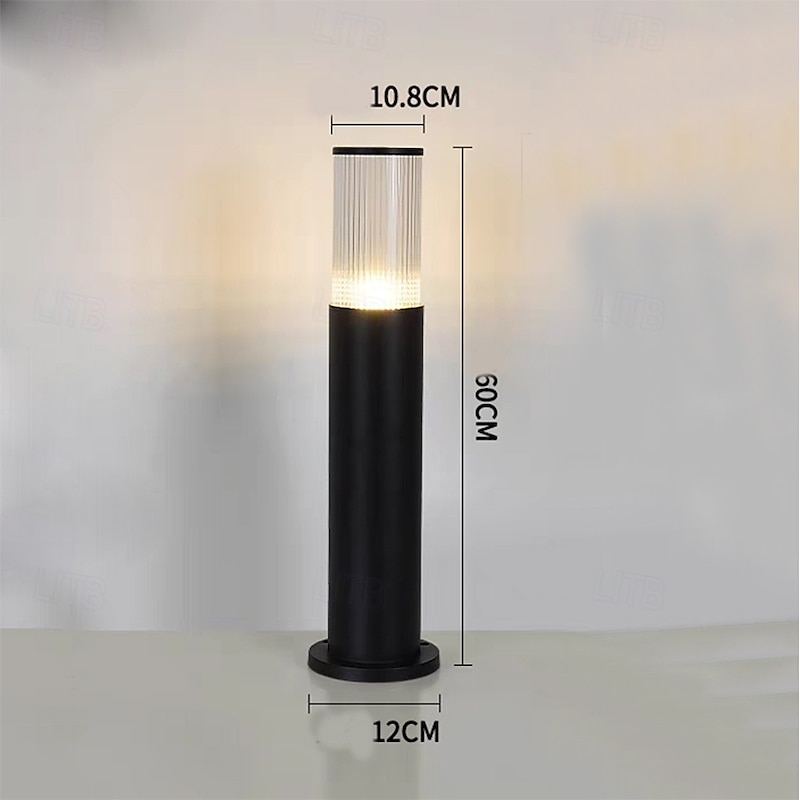 Modern IP65 Waterproof Pathway Decoration Garden Landscape Light Lawn Exterior Bollard Lighting4