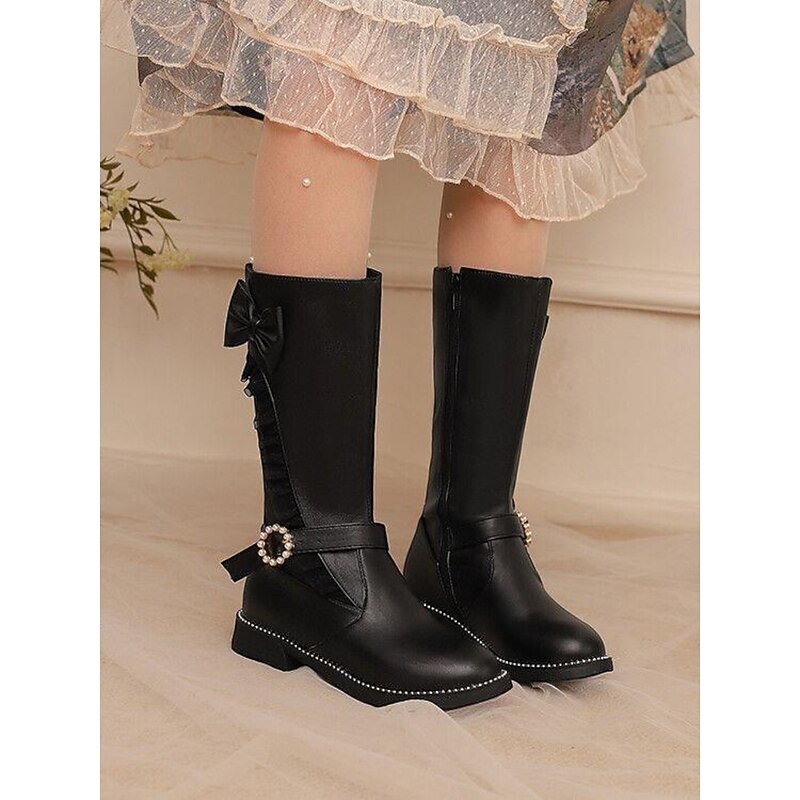 Korean Idol Inspired Pop Star Costume Shoes-  Girl's Cute Fashion Boots for Everyday Wear and Casual Outfits3