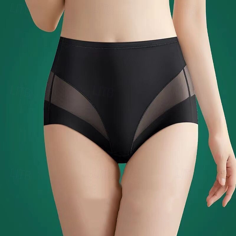 Women Solid Color Butt Lifting Breathable Tummy Control Body Shaper For Gym Exercise & Fitness