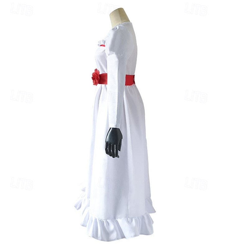 The Conjuring Annabelle Cosplay Costume Halloween Outfits Cosplay Movie Cosplay for Kid's Carnival Masquerade3