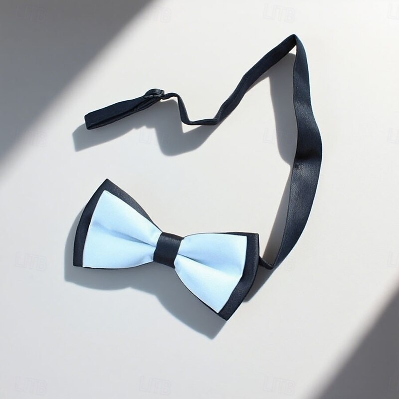 Boys' Bow Tie Office / Business Traditional / Classic Solid / Plain Color Formal Evening Date Quinceañera & Sweet Sixteen4