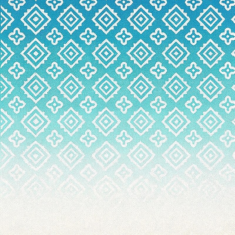 Men's Geometric Gradient Color Shirt Satin Shirt Dress Shirt Long Sleeve Vintage Retro Vacation Dailywear Summer Spring Fall Turndown 3D Print Button Up Shirts Blue Green2