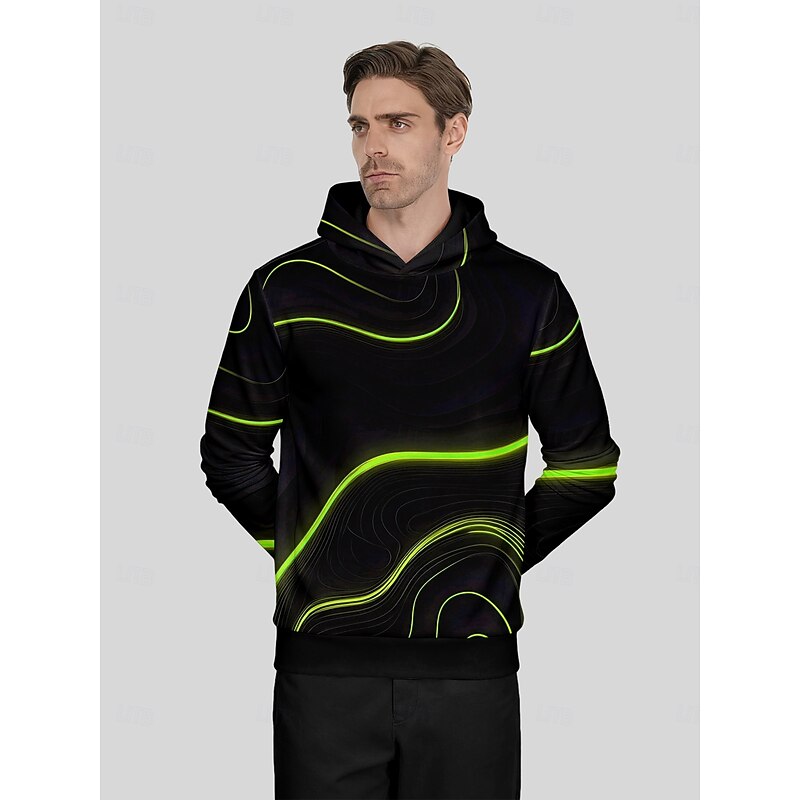 Men's Golf Polo Shirt Black Long Sleeve Top Golf Attire Clothes Outfits Wear Apparel