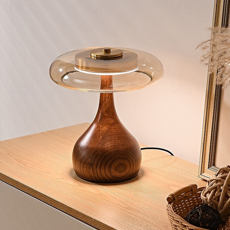 Table Lamp Decorative Nordic Style For Indoor Wood