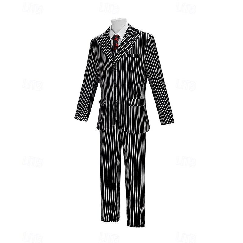 Gothic Horror Dark Academia Coat Blouse / Shirt Pants Gothic Movie Cosplay for Men's Adults Masquerade2