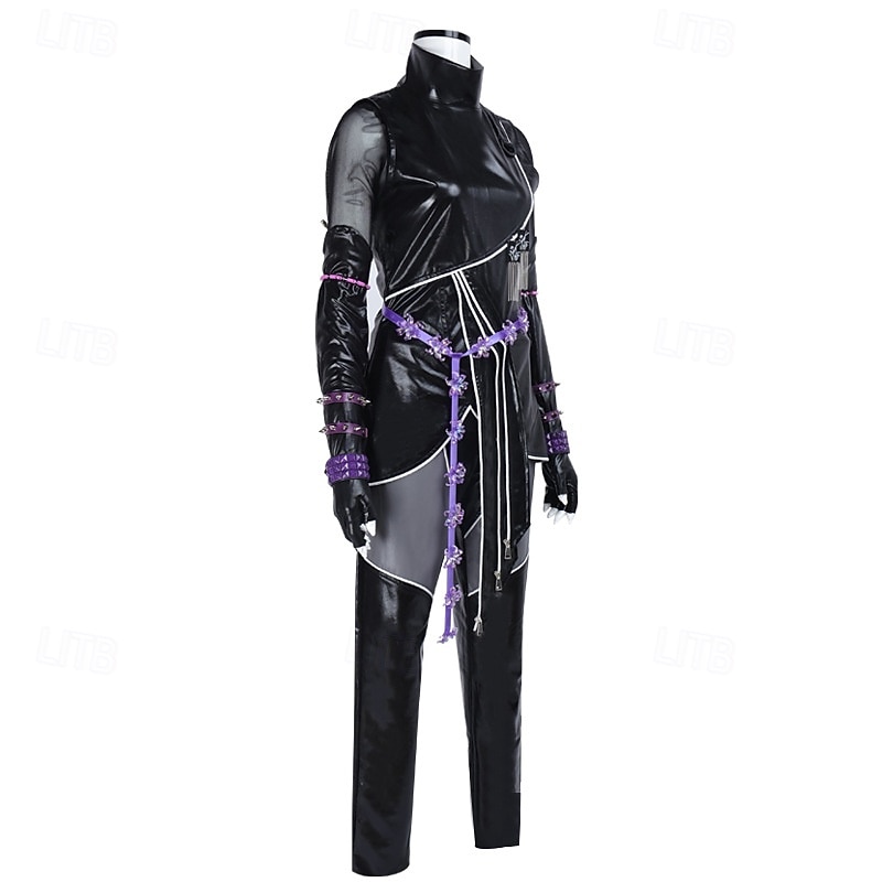 Korean Idol Inspired Idol Pop Star Costume Bodysuits Fancy Dress Virtual Idol Movie Cosplay for Women's Adults Halloween Carnival Performance Comic Con Anime Expo4