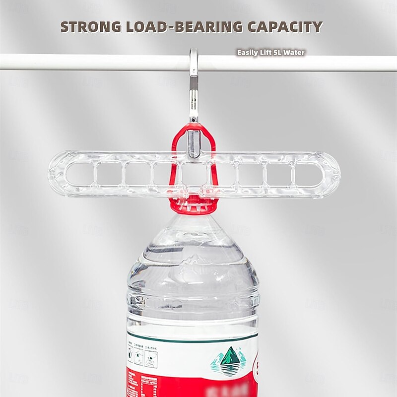 3pcs Space Saving Clothes Hangers 9 Slots Wardrobe Clothing Cascading Hanger Closet Storage Hanger Folding Wardrobe Clothes Hanger Organizer Multifunctional Closet Organizer for Home and Dormitory2