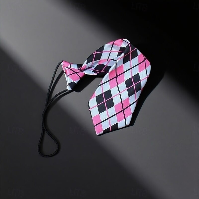 Kid's Ties Classic Plaid / Striped / Chevron / Round Formal Evening Daily Wear Date3