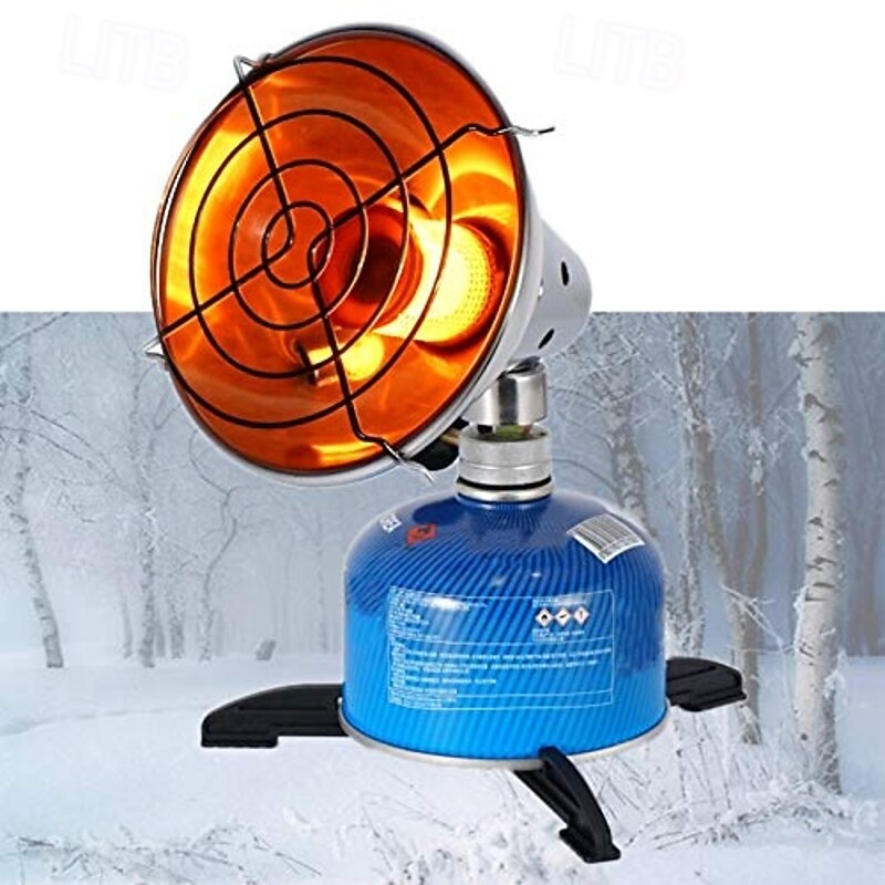 Outdoor Portable Heating Gas Heater Stove Camping Mini Heater Protective Grille Cover Winter Fishing Tent with Storage Bag Improved3