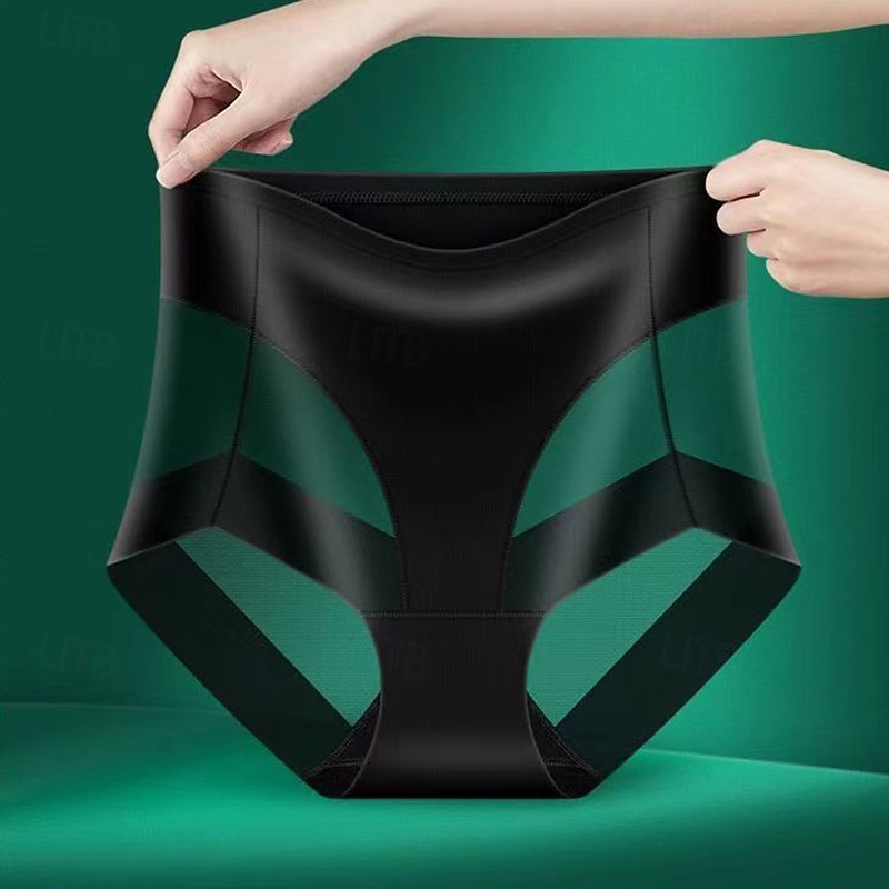 Women Solid Color Butt Lifting Breathable Tummy Control Body Shaper For Gym Exercise & Fitness3