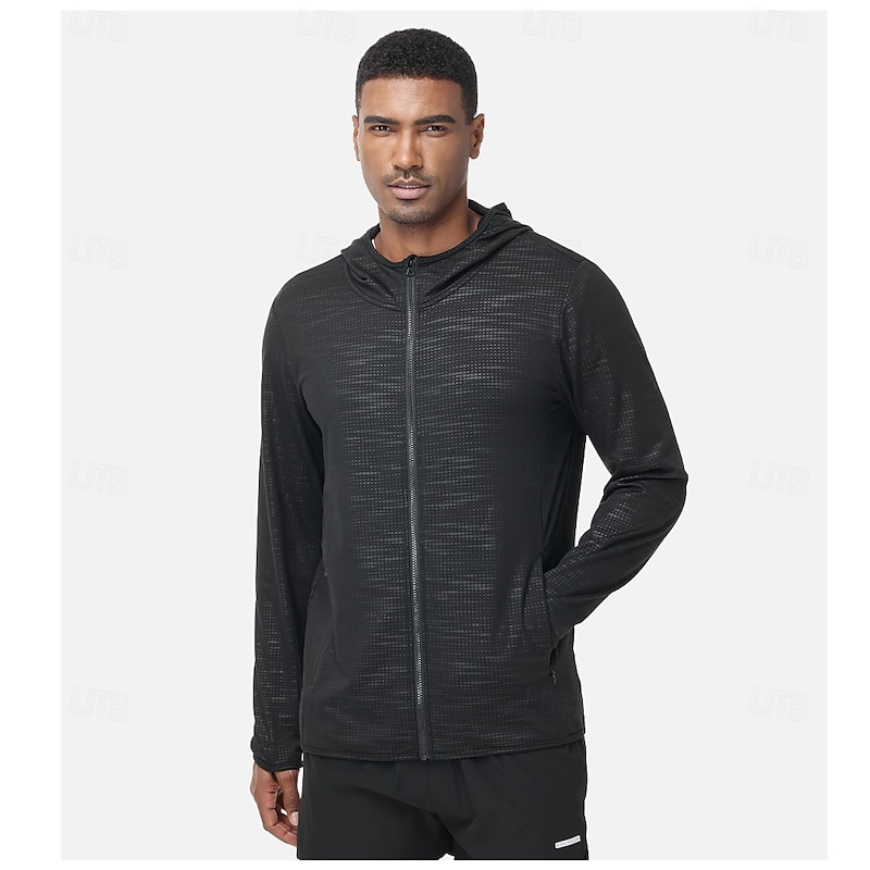 Men's Windbreaker Winter Stretchy Winter Sports Bike Top Black Black White Black Sliver Bike Wear3