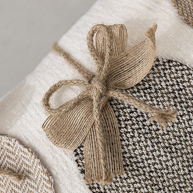 Nordic Christmas Pillow Cover, Creative Shaped Sofa Cushion with Snowflake Embroidery, Festive Decorative Throw Pillow for Holiday Home Decor3