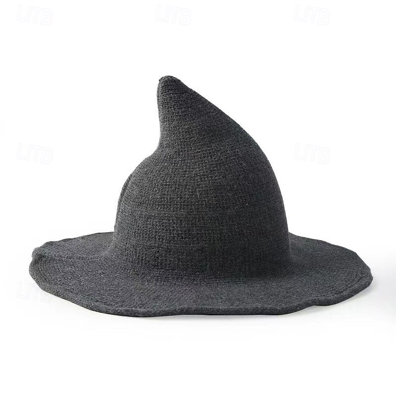 Women's Hat Party Hat Comfort Cosplay Halloween Holiday Pure Color