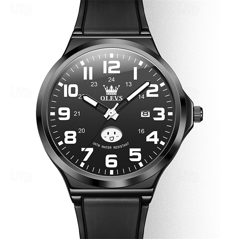 The New Olevs Brand Men'S And Women'S Fashion Watches Luminous Calendar Student Quartz Watches Casual Waterproof Men'S And Women'S Trendy Sports Wristwatches2