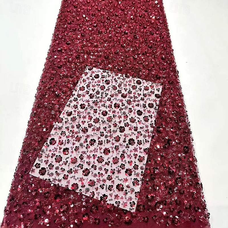 Burgundy Sheath / Column Evening Gown Elegant Formal Dress Formal Wedding Sweep / Brush Train Sleeveless Off Shoulder Stretch Satin with Ruched Beading 20254