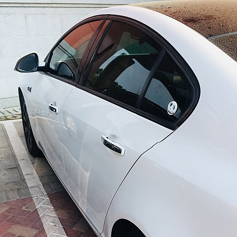 2pcs The Nightmare Before Christmas Jack Skellington Car Emblem Zinc Alloy Metal Pumpkin Car Decal Vehicle Decoration Badge for All Car Models Car Decals And Stickers4