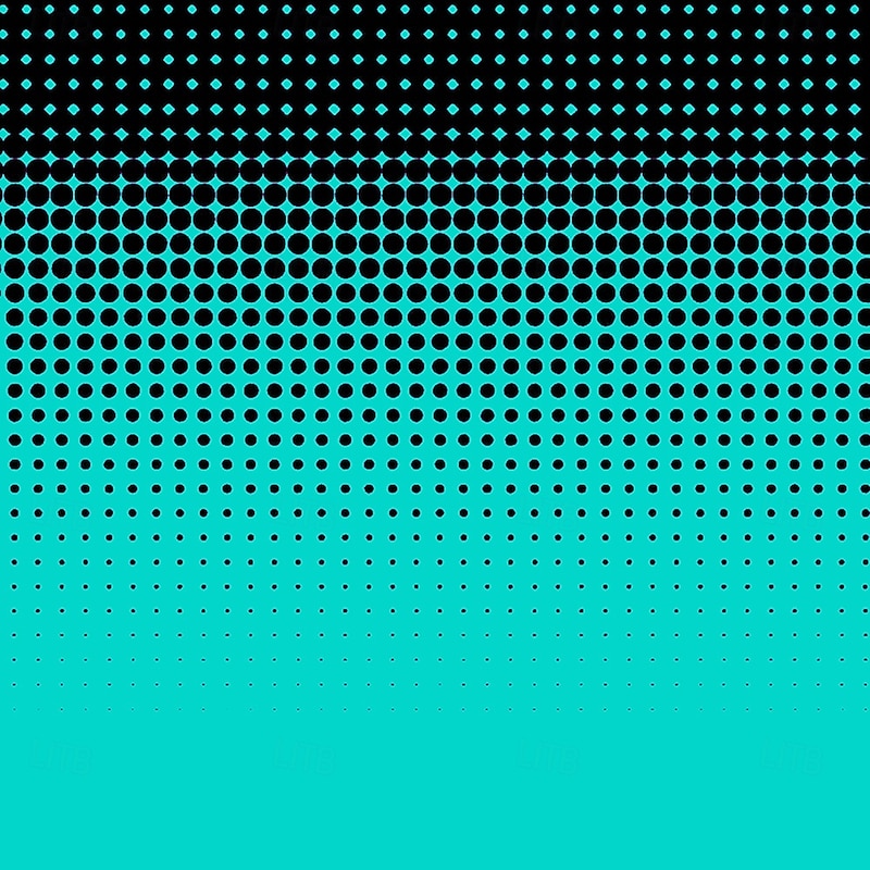 Men's Polka Dot Geometic Polo Long Sleeve Polo Shirts Lapel Casual Athleisure Daily Wear 3D Print Buttons Spring Fall Winter Blue Purple Green4