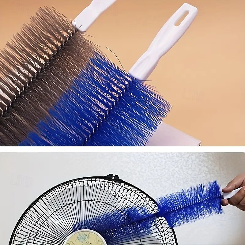 5 Pack Flexible Microfiber Fan Duster Brushes – Reusable Cleaning Tools for Blades, Vents & Blinds, Washable Bendable Handle Dust Remover for Ceiling Fans, Window Shutters, Furniture4
