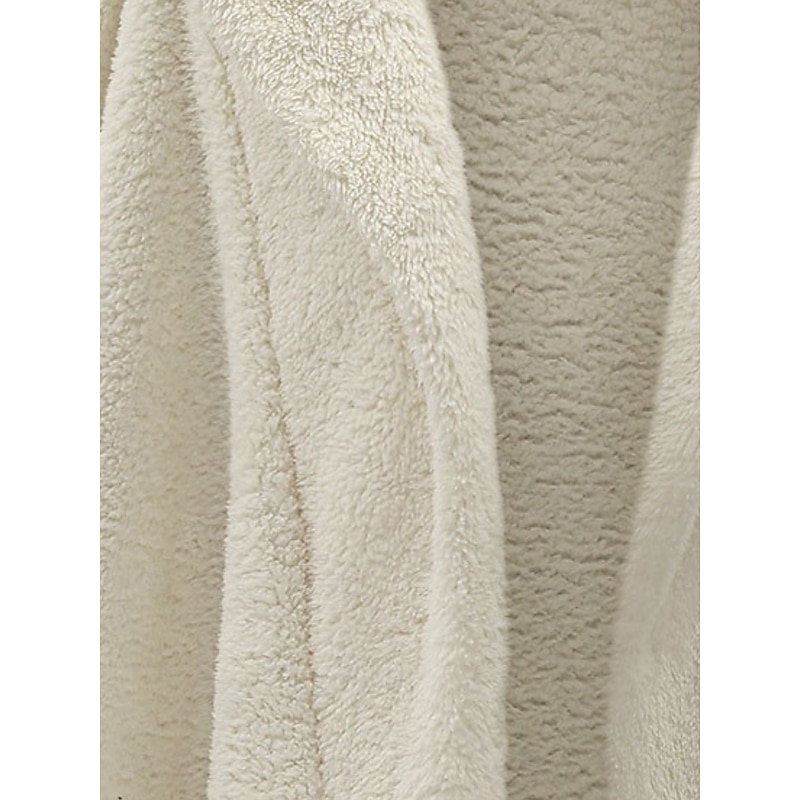 Women's Casual Jacket Comfortable Breathable Pocket Oversized Casual Plain Vacation Street Casual Daily Wear Open Front Regular Hooded Loose Fit Long Sleeve Outerwear Black White Pink Spring Fall3