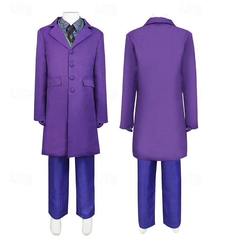 Folie à Deux Joker 2 Joker Clown Cosplay Costume Outfits Costume Party Halloween Costume  Movie Cosplay for kid's Carnival2