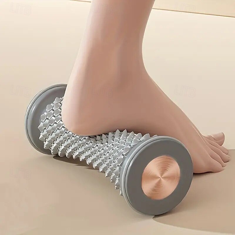 1pcs Foot Massage Roller for Plantar Fascia – Non-Electric Home Foot Exerciser, Plastic Material for Improved Foot Comfort