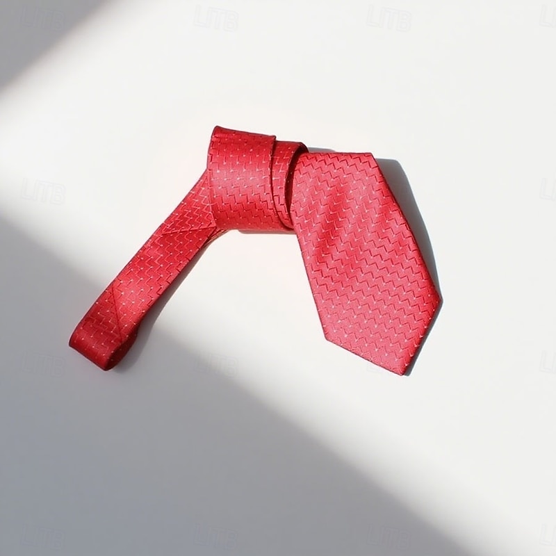 Men's Ties Modern Contemporary Office / Business Classic Plaid / Striped / Chevron / Round Formal Evening Date Party & Evening4