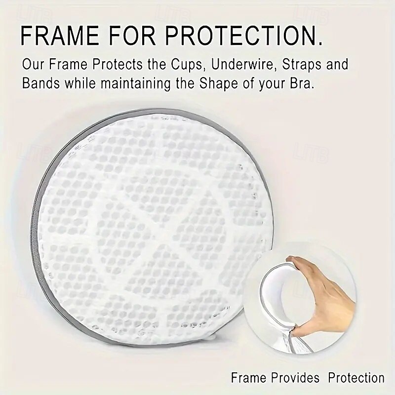 2/4Pcs Shoe Laundry Bags, Large Gray Mesh Zipper Wash Bags for Sneakers, Sports Shoes, Boost Shoes, Slippers, Gym Shoes, Protective Shoe Washing and Drying Bags3