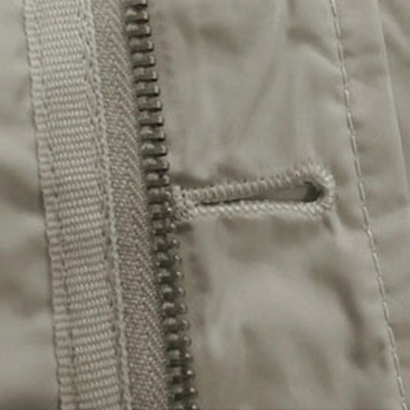 Men's Peacoat Trench Coat Vacation Daily Fall Winter Polyester Wear Proof Outerwear Clothing Apparel Fashion Classic Plain Pocket Lapel Zipper4